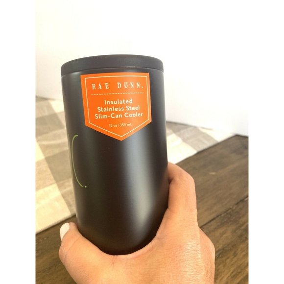 Rae Dunn New Halloween “Toxic” Black/Green Insulat - Picture 3 of 6